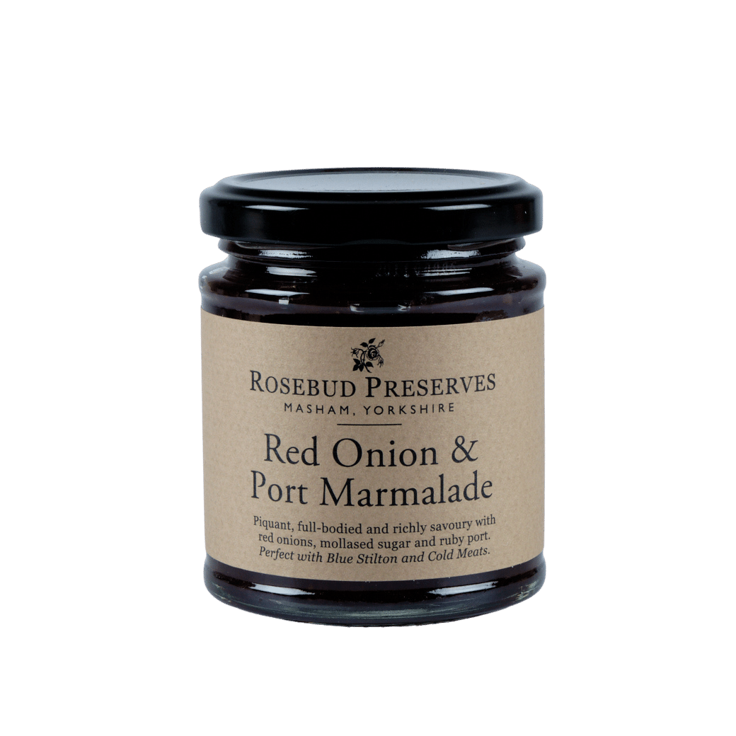 Rosebud Preserves Red Onion & Port Marmalade 8oz/227g