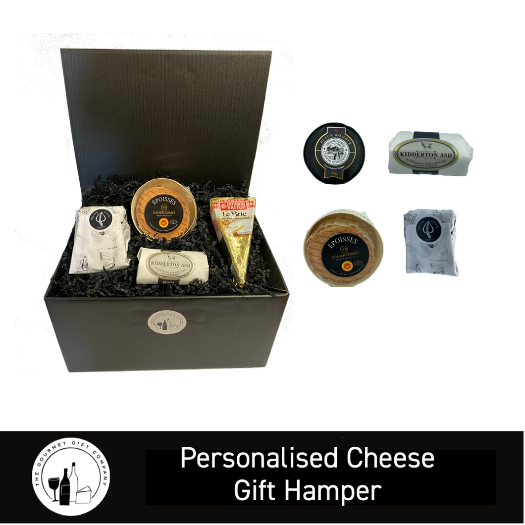 Personalised Cheese Gift Hamper